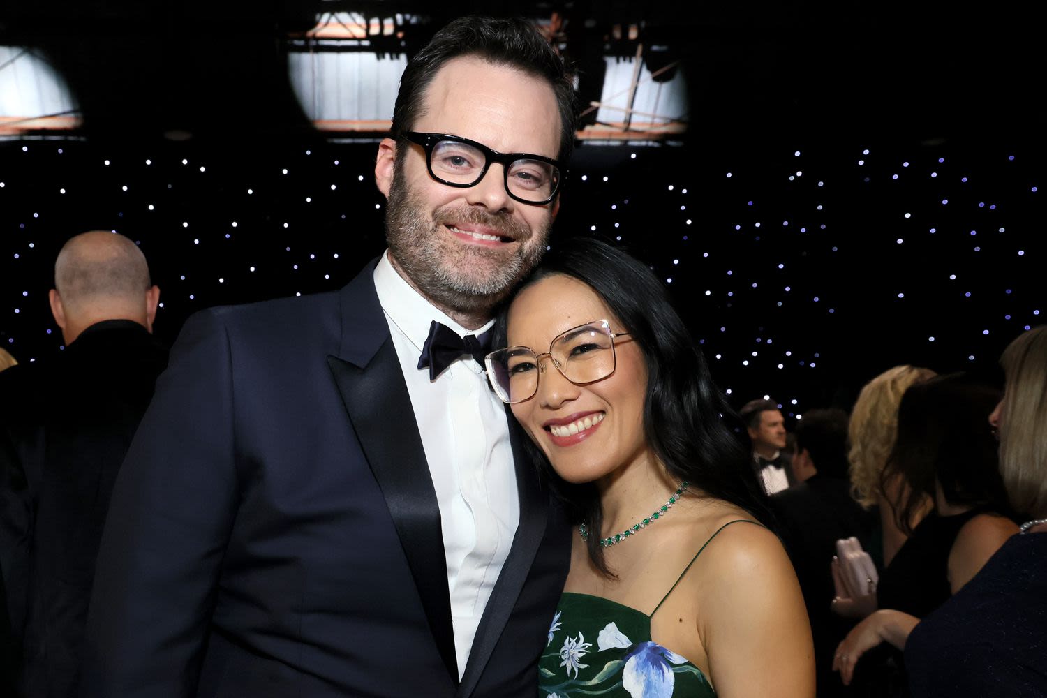 Bill Hader Joins Girlfriend Ali Wong on Stage During Last Night of Her L.A. Residency —with Red Rose in Hand!