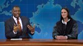 Caitlin Clark Crashes ‘SNL’ to Shame Michael Che for Hating on Women’s Sports