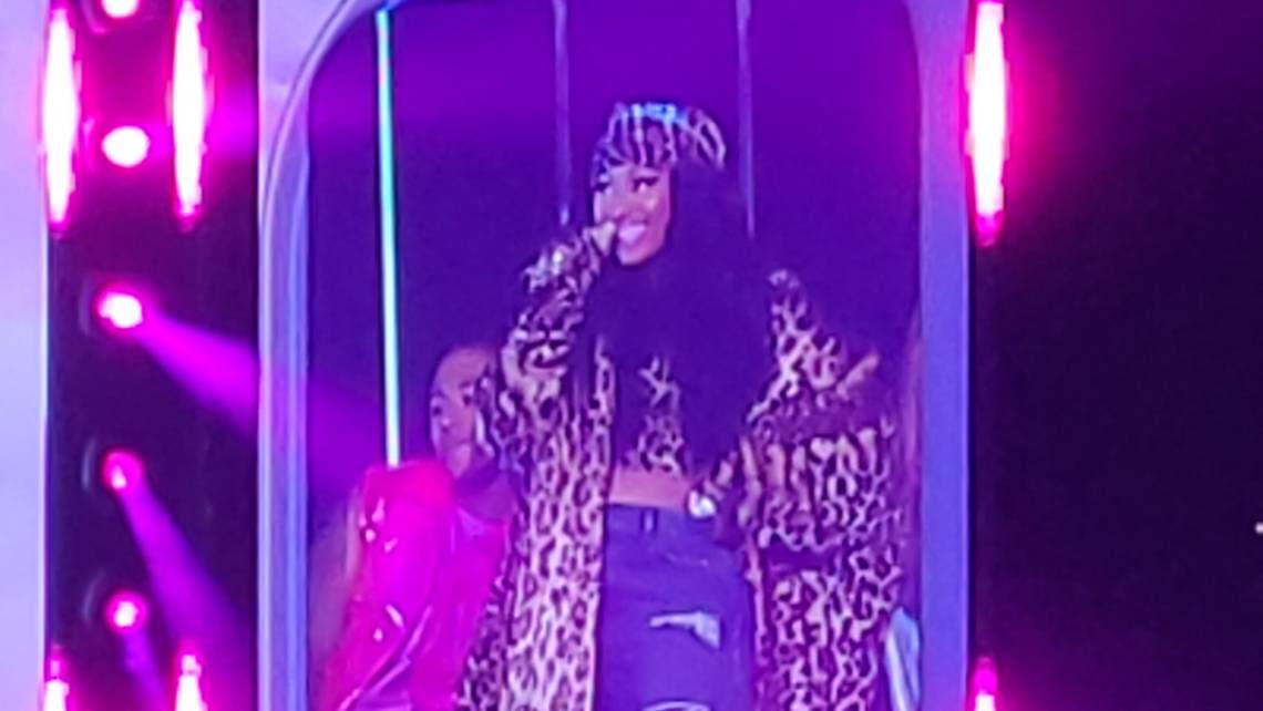 Nicki Minaj fights through sore throat during Dallas concert stop in front of frenzied fans