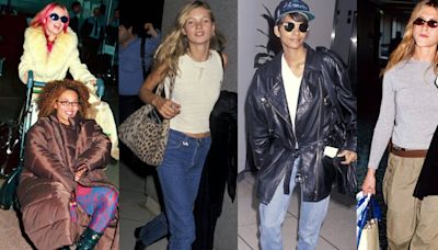 An Ode to the Best ’90s Celebrity Airport Style