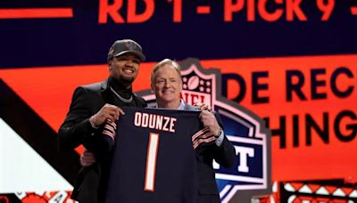 Twitter reacts to the Bears picking WR Rome Odunze in the 2024 NFL draft