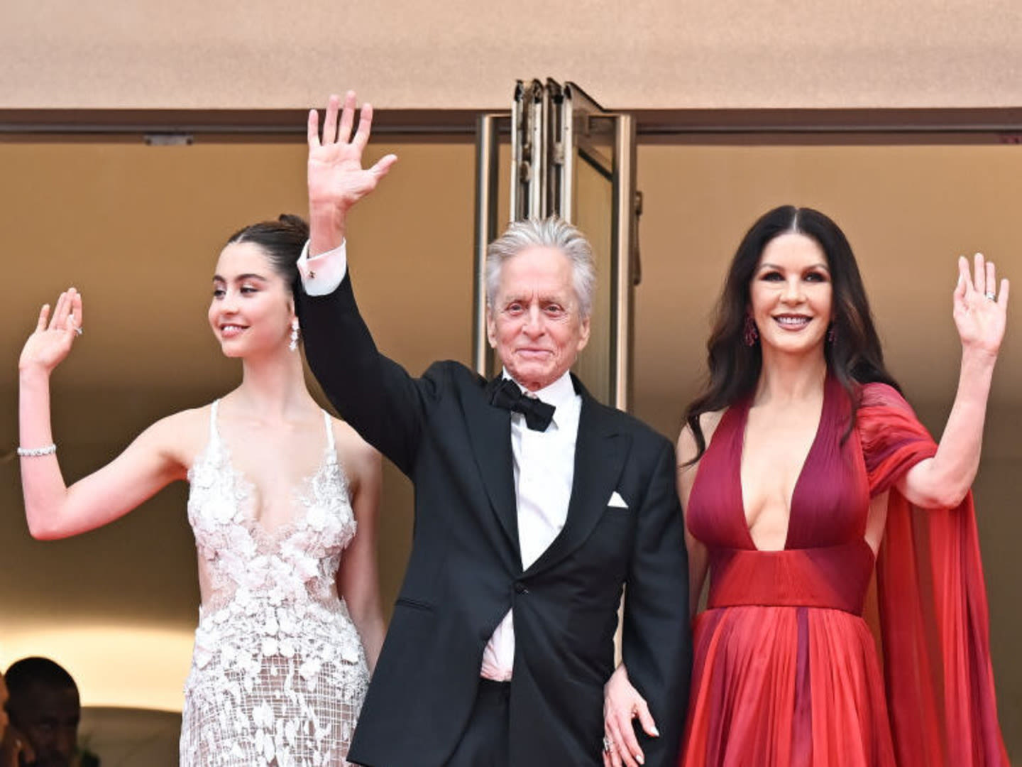 Catherine Zeta-Jones' Daughter Rocked One of Her Mom's Iconic Red Carpet Looks & She's Just as Stunning