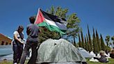 Más de 150 universitarios en Madrid acampan por Palestina