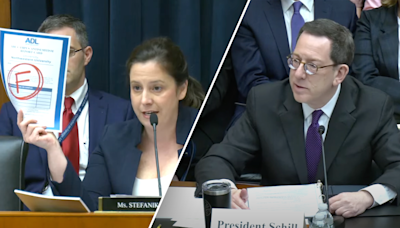 Stefanik spars with head of top school over failing grade on antisemitism, stunning whistleblower claim