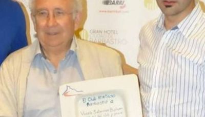 Fallece Vicente Salanova, primer presidente de los clubes de atletismo Peña Ferranca y Barbastro