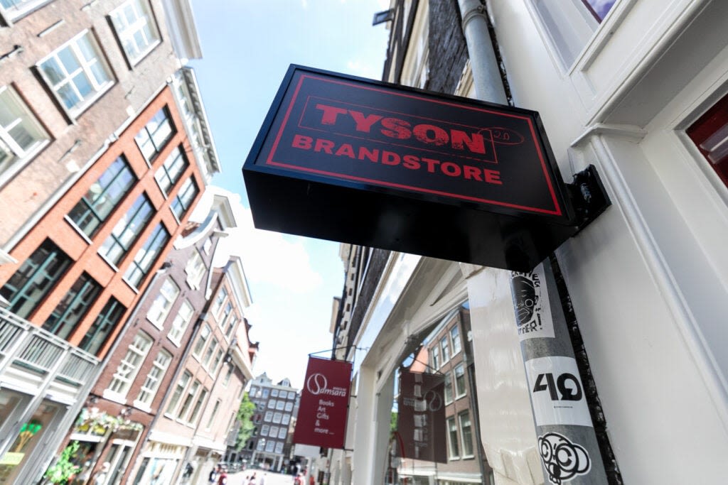 Mike Tyson To Open Retail Shop In Amsterdam