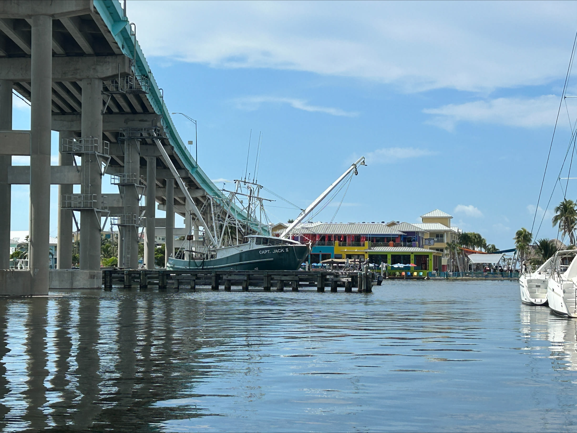 Matanzas Pass Bridge hit again by the same shrimp boat