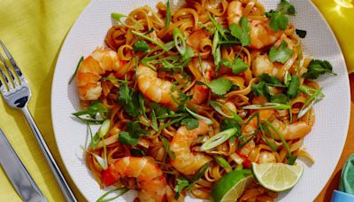 Better Than Takeout: Garlicky Shrimp Noodles With a Texan Twist