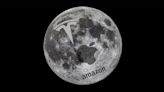 Wait, there's a logo on the moon?