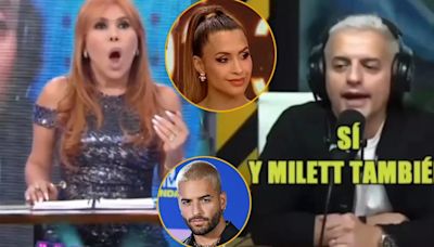 Ángel de Brito afirma que Milett Figueroa le confesó que tuvo romance con Maluma: “Fuertísimo”