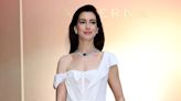 Anne Hathaway Debuts Gap Shirtdress With Elevated and Sheer Twists by Zac Posen at Bulgari Party in Rome With Priyanka...