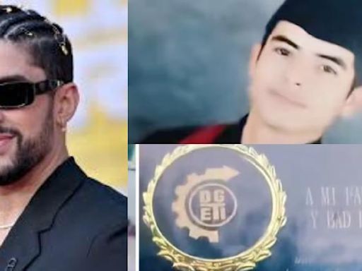 Viralizan a jovencito que dedicó su título de CBTIS ¡a Bad Bunny!