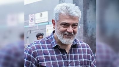 Video: Ajith Kumar rides his superbike in Hyderabad after 'Good Bad Ugly' shoot