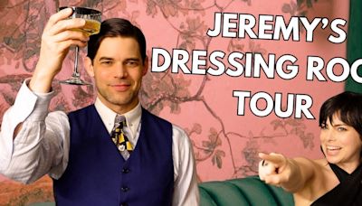 Video: Jeremy Jordan's THE GREAT GATSBY Dressing Room Tour, Designed by Krysta Rodriguez