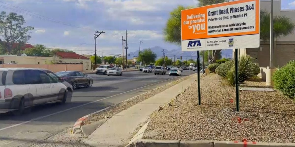 Some Tucson drivers eager for next phase of Grant Road Improvement Project