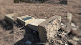 Kansas monument found broken along hiking trail near Wamego