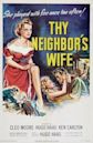 Thy Neighbor's Wife (1953 film)