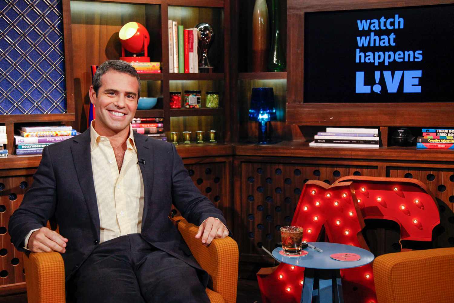 Andy Cohen Says He Was 'Butching It Up' at the Start of 'WWHL' to Make Up for Being the Only Gay Man on Late-Night