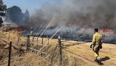 Los incendios se han convertido en el signo más visible del conflicto en la frontera entre Líbano e Israel