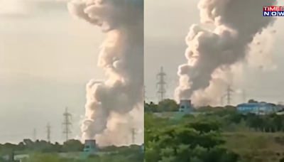 Massive Explosion Rocks Firecracker Unit In Tamil Nadu's Virudhunagar - VIDEO