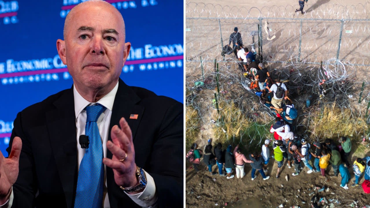 DHS chief Mayorkas questioned on reports of 'mass amnesty' for asylum seekers