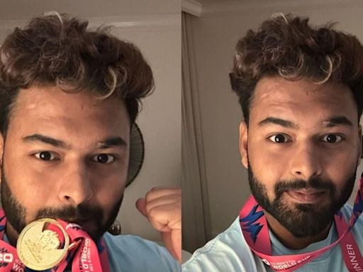 'Bhai Mere Pas Bhi Hai': Axar Patel, Siraj Troll Rishabh Pant After He Posts Pic With T20 WC Medal - News18