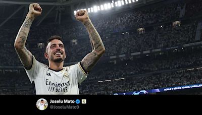 De espectador a héroe: Joselu y el tuit que ya es viral sobre el Real Madrid | Teletica