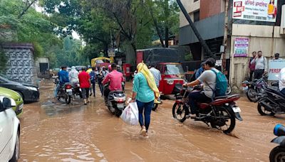 PHOTOS: PM Modi to Sound Poll Bugle on Development from Pune, But the City's Potholes, Traffic Jams, and Flooded Roads ...