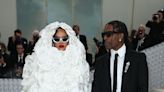 Fashionably Late! Pregnant Rihanna, ASAP Rocky Walk 2023 Met Gala Red Carpet With Baby No. 2