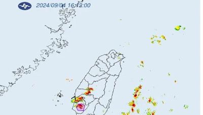 快訊/台南大雷雨特報！氣象署：慎防「劇烈降雨及雷擊」