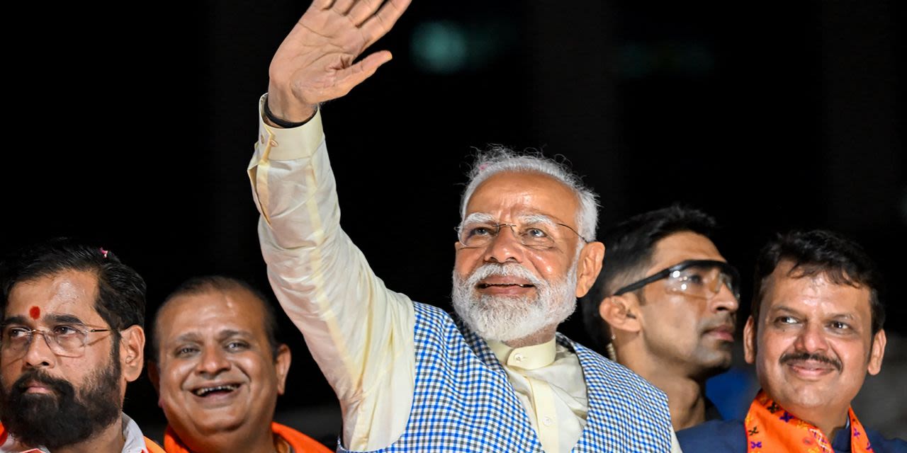 India’s Narendra Modi Struggles to Hold On to Majority, Early Election Results Show