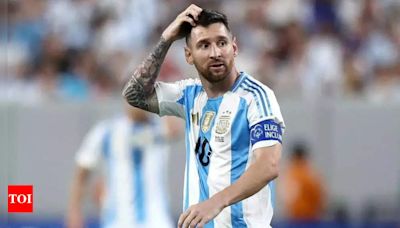 Lionel Messi out of Argentina squad for Paris Olympics 2024 | Paris Olympics 2024 News - Times of India