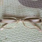 Alaine delon 亞蘭德倫 方形米白色木紋光學眼鏡框