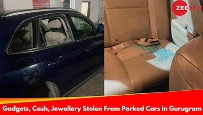 Multiple Car Windows Smashed, Cash, Jewellery, Laptops Stolen In Busy Gurugram Locality; Victim Slams Police Inaction