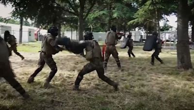 Olympiavorbereitung für Paris: Nahkampftraining für Soldaten