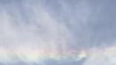 China: Circumhorizontal Arc Spotted Over Sky Of Xicheng District, Beijing