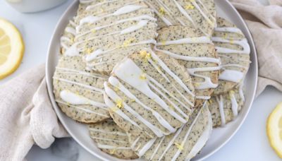 Lemon-Glazed Earl Grey Cookies Recipe