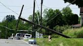 Pole, wires down after Mahoning crash | Times News Online