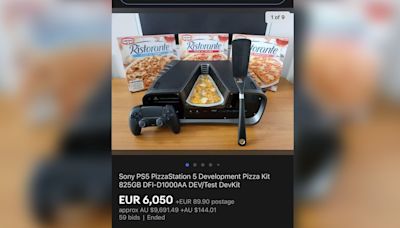 PS5 開發機偽裝 Pizza 製作器放網拍，要價超過 6,000 歐元