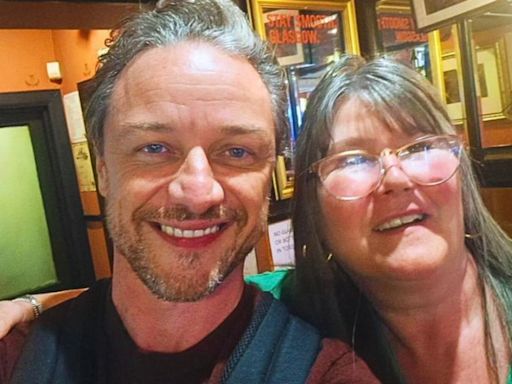 Iconic Glasgow pub has 'unexpected' visit from James McAvoy