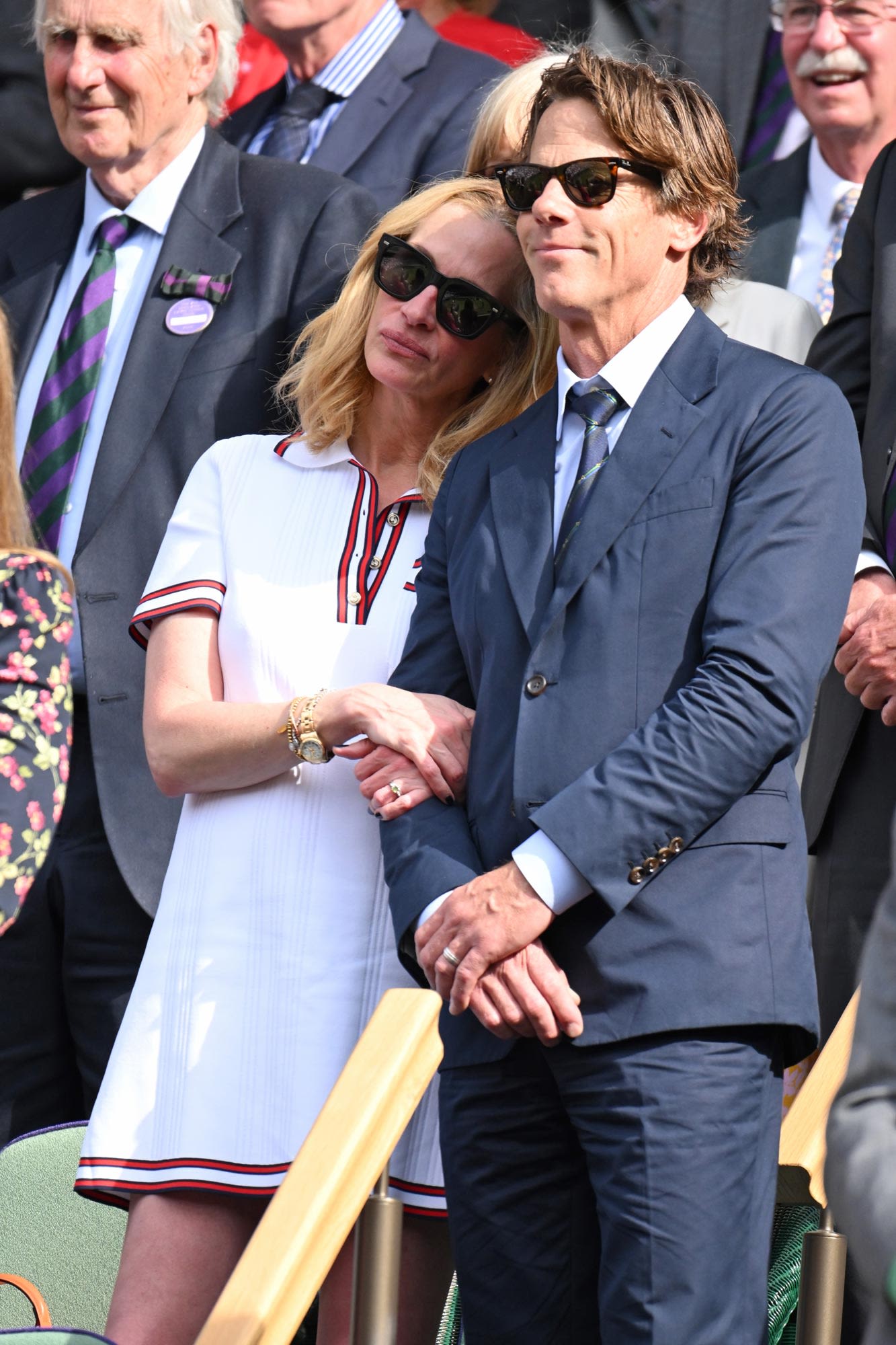Julia Roberts Steps Out With Husband Danny Moder at Wimbledon for First Time in 2 Years