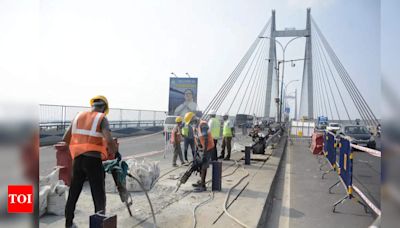 Traffic rejig on Vidyasagar Setu after CM call | - Times of India