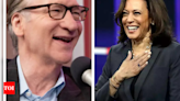'Kamala Harris quieter than electric car': Bill Maher's clip viral. Watch - Times of India
