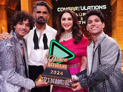 Exclusive - Dance Deewane 4 winners Gaurav Sharma and Nithin NJ on winning moment, plans to spend prize money, host Bharti Singh & judges Madhuri Dixit and Suneil Shetty - Times of...