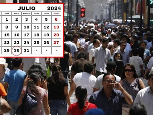 ¿HOY martes 30 de julio es feriado o día no laborable en Perú? Lo que dice El Peruano sobre esta fecha