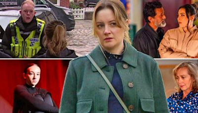 Coronation Street confirms arrest as Emmerdale favourite reels over Ella