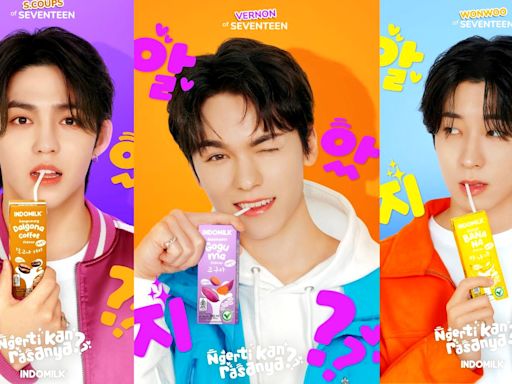 Indomilk taps K-Pop group SEVENTEEN to promote new Korean milk series