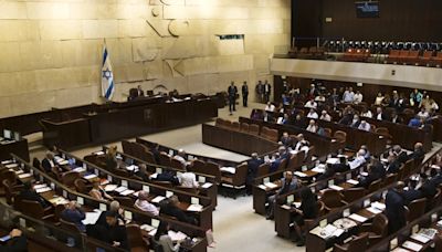 El Parlamento de Israel rechazó la creación de un Estado palestino al considerarlo un “peligro existencial” para la seguridad