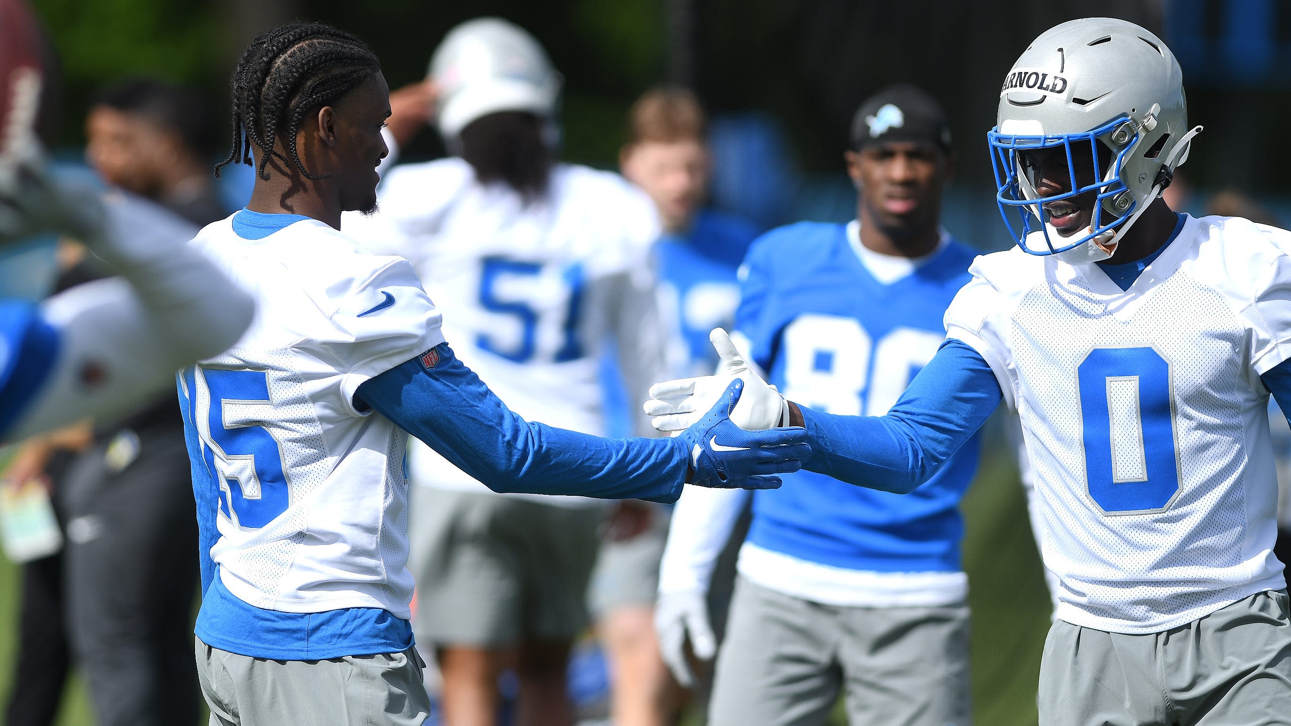 New Lions cornerback: If my mom was playing receiver, ‘I would jam her into the dirt’