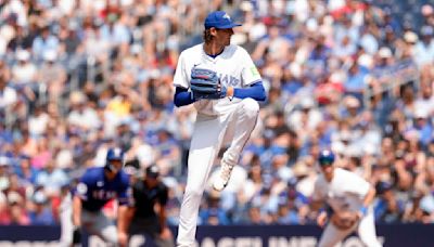 Gausman pitches 4-hitter, Varsho hits 3-run homer and Blue Jays beat Rangers 7-3